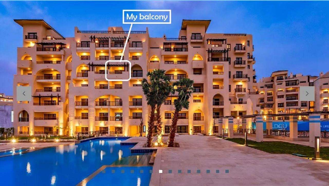 Stylish Pool View Studio In Al Dau Heights Apartment Hurghada Bagian luar foto