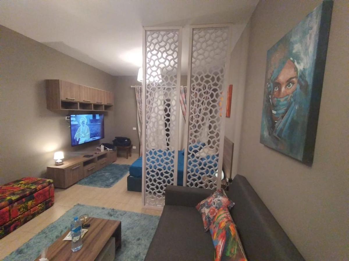 Stylish Pool View Studio In Al Dau Heights Apartment Hurghada Bagian luar foto